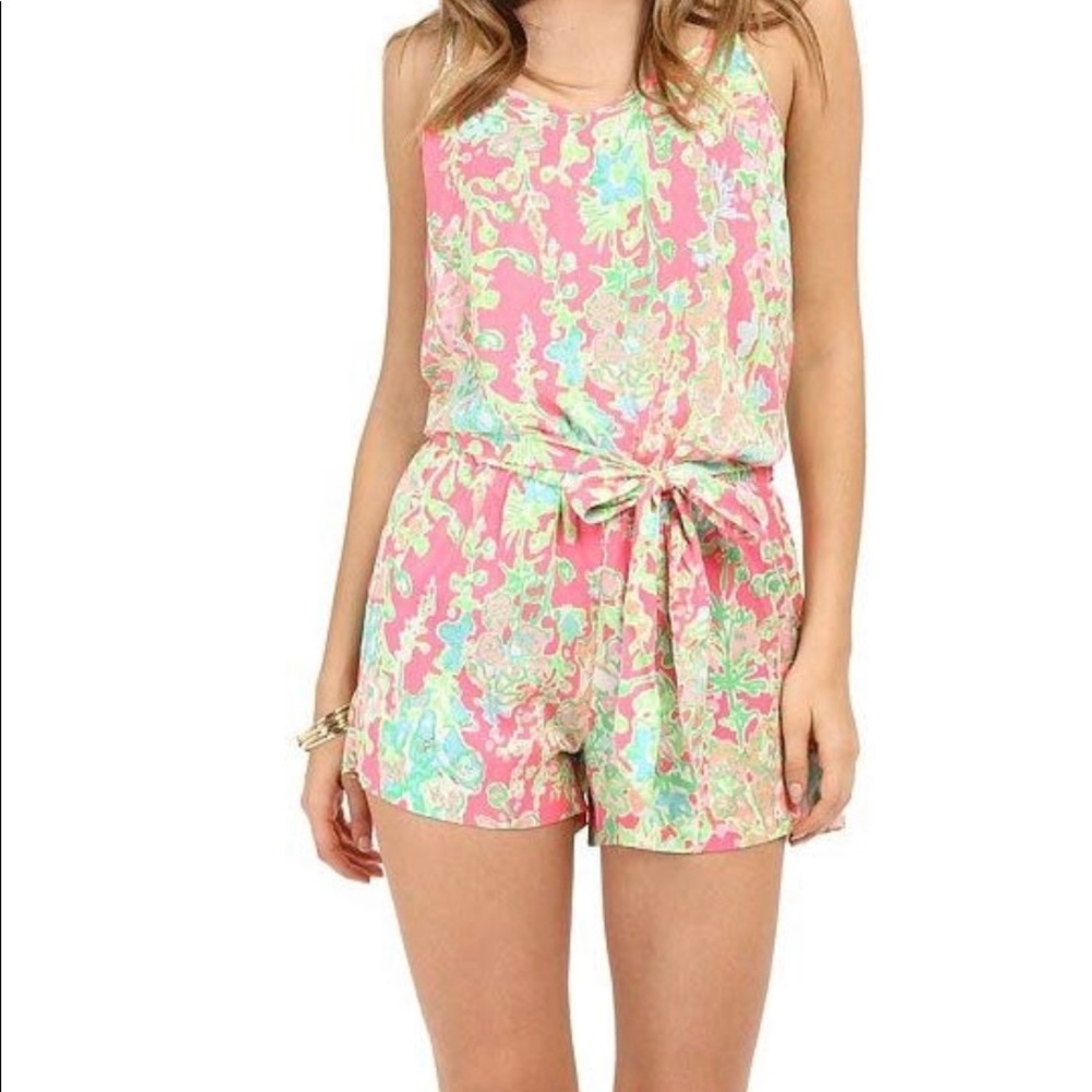 EUC Lilly Pulitzer Deanna Romper